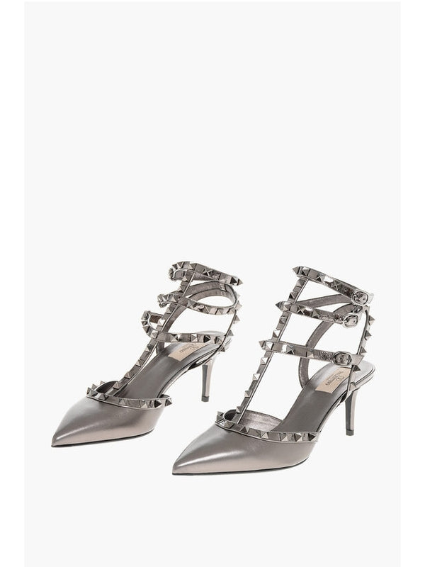 Valentino Silver Sandal Heels
