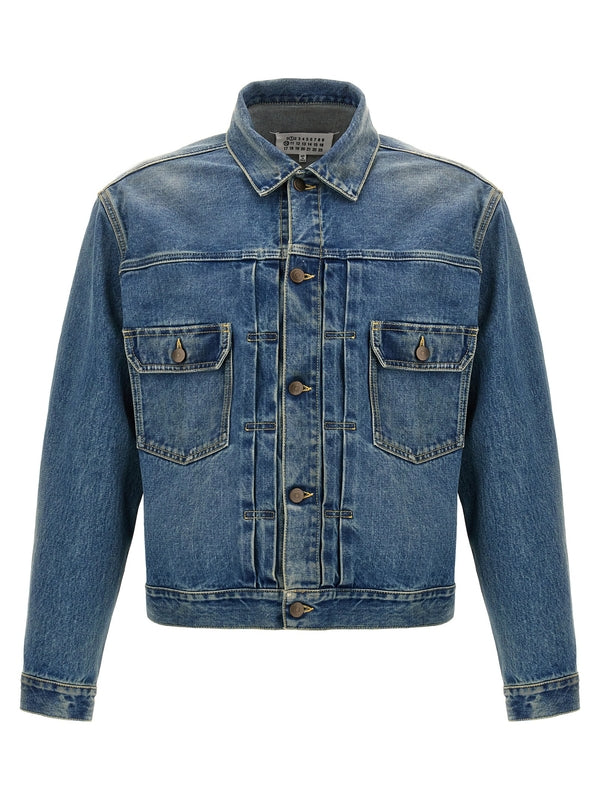 Flip Pocket Denim Jacket