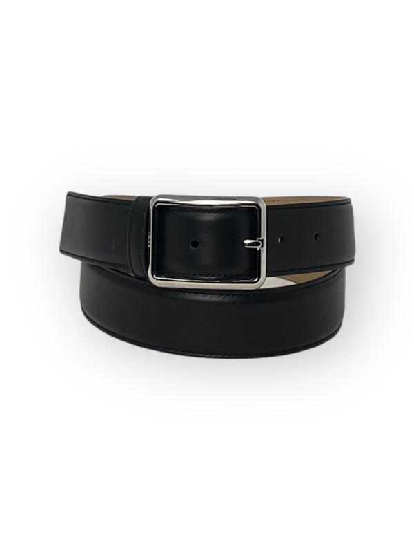 Black Leather Belt