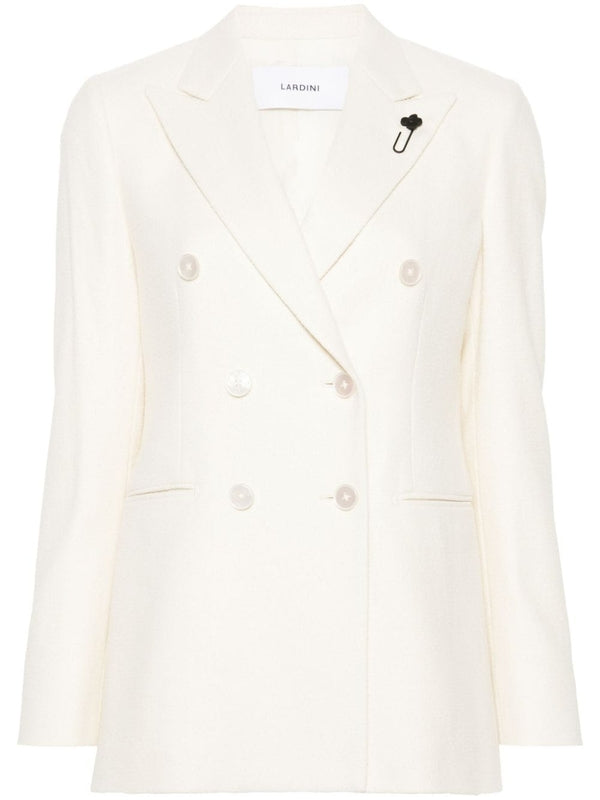 Boutonniere Double Wool Silk
  Tailored Jacket