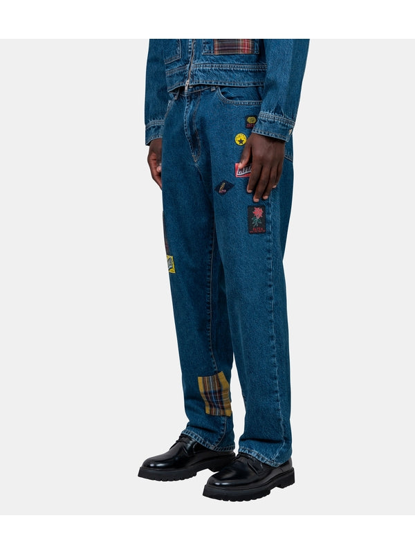 Patta Blue Denim Pants