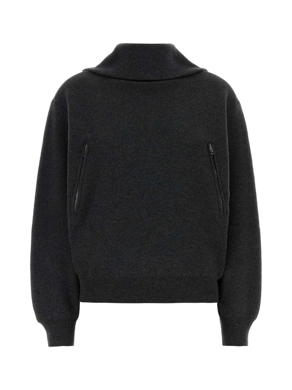 Balenciaga Grey Knitted