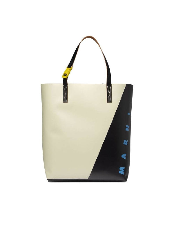 Tribeca Logo Two-tone Tote Bag