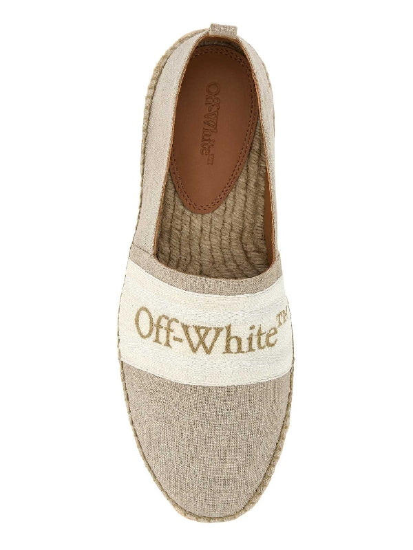 Bookish Logo Canvas Espadrilles