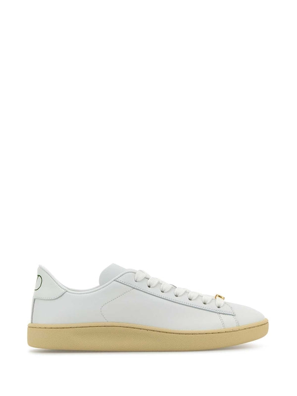 Valentino White Low Top Sneakers