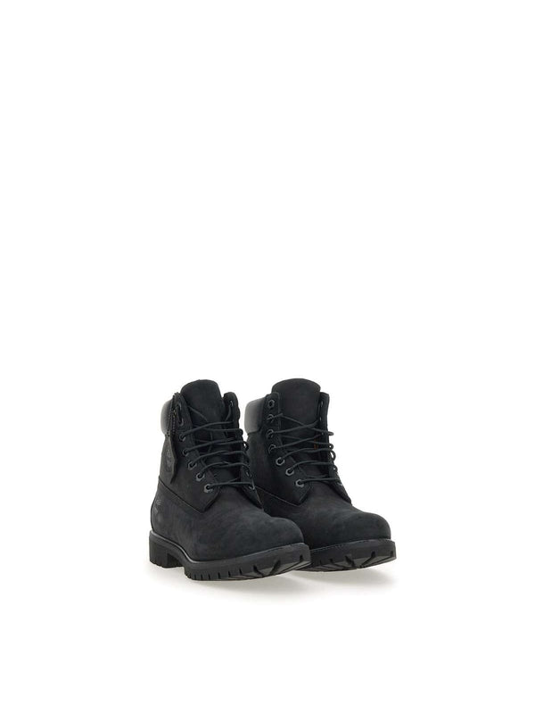 Timberland Black Lace-Up Boots