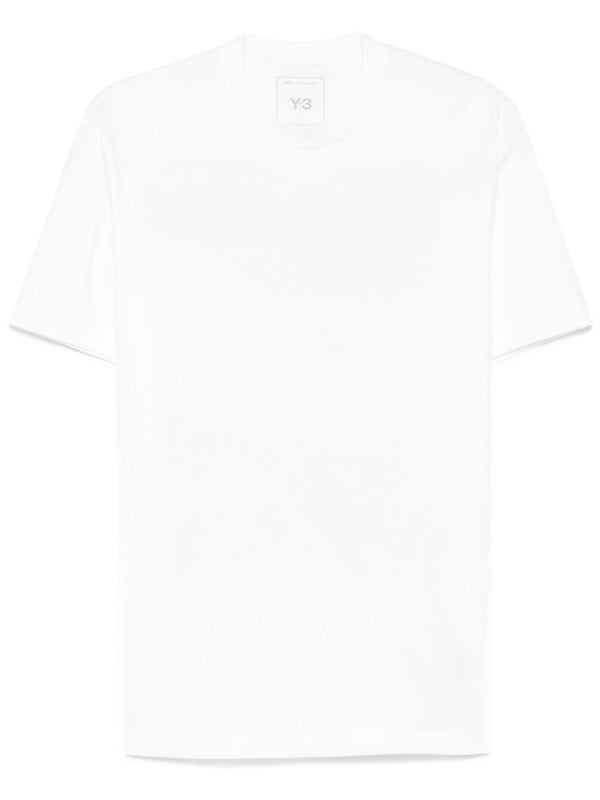 Y3 White Short Sleeve T-Shirt