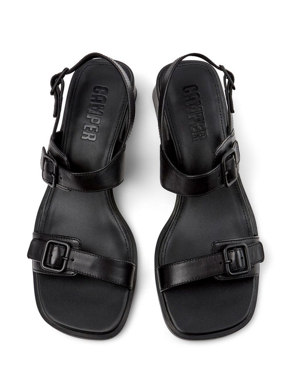 Camper Black Sandals Heel
