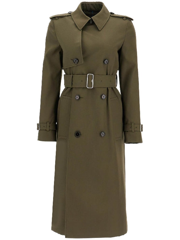 Belted Double Trench Coat - Jente