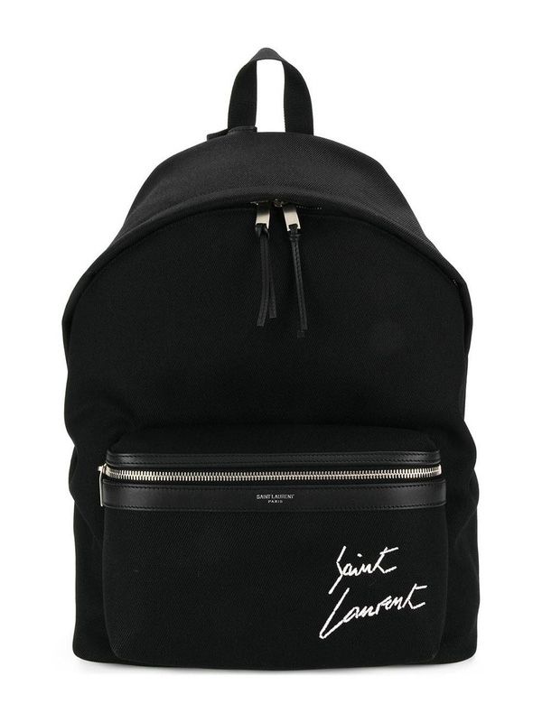 City Logo Embroidery Canvas
  Backpack