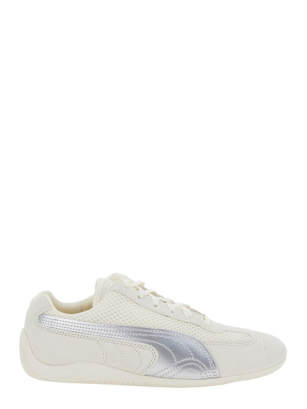 Puma White Low Top Sneakers