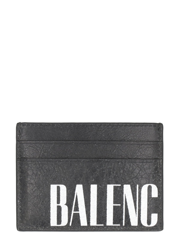 Balenciaga Black Card Holders