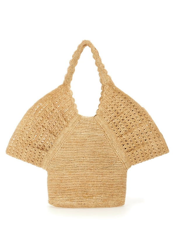 Borsa Raffia Tote Bag