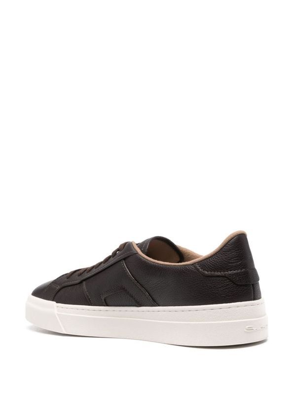 Logo Leather Lowtop Sneakers