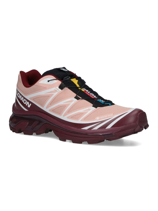 Salomon Pink Low Top Sneakers