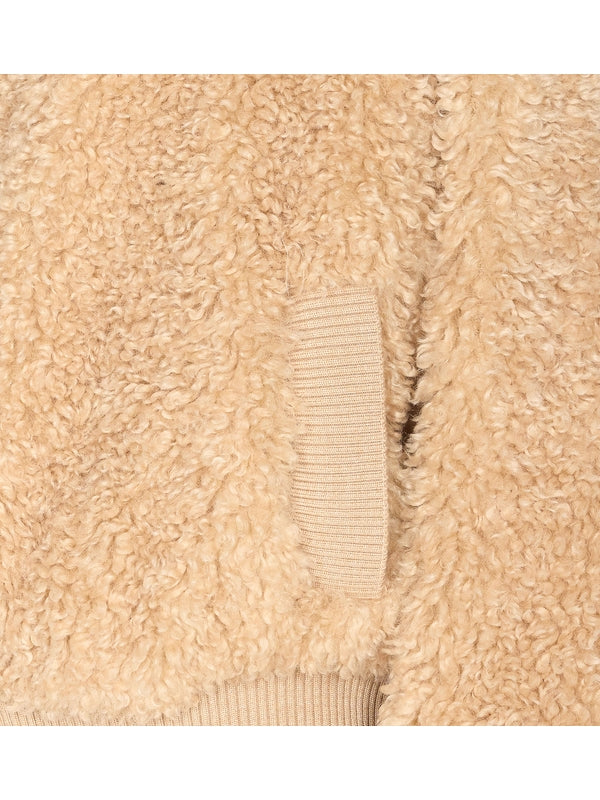 Essentiel Antwerp Beige Fur & Shearling