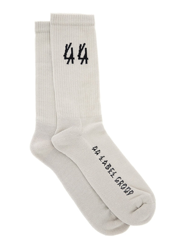 Logo Cotton Rib Socks