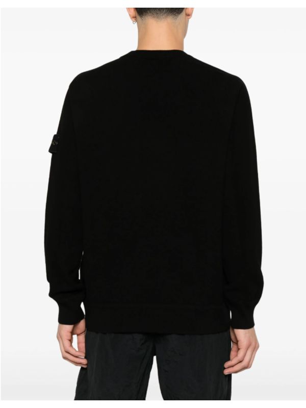 Wappen Patch Cotton Crewneck