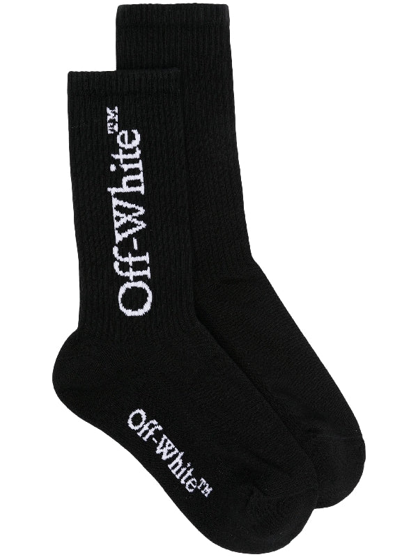 Logo Jacquard Socks