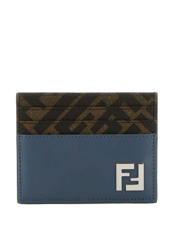 Fendi Blue Card Wallet