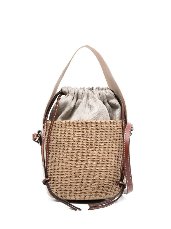 Woody Basket Small Bucket Bag