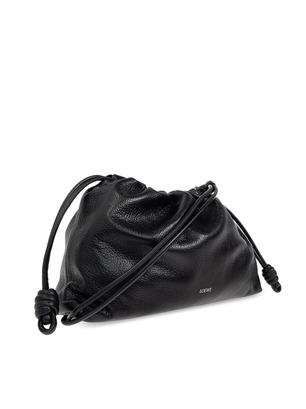 Flamenco Leather Large Bucket Bag