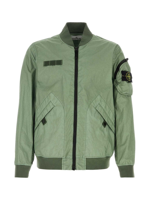 Wappen Patch Nylon Bomber Jacket