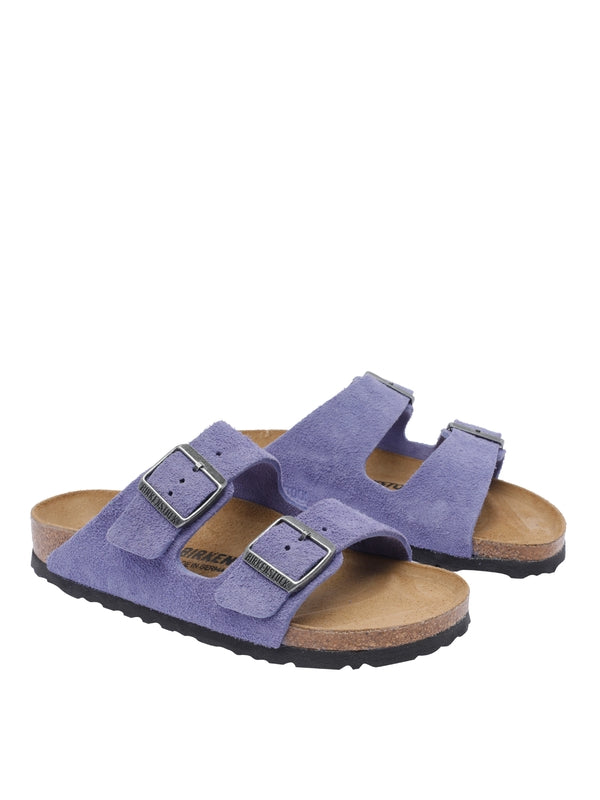 Arizona Buckle Suede Sandals