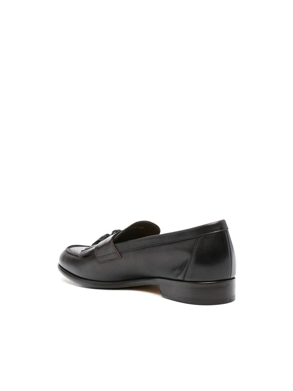 Tassel Detail Calfskin Loafers