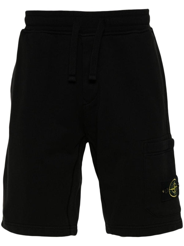 Wappen Patch Cotton Bermuda
  Shorts