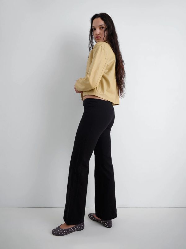 Ballerina Studded Flat Shoes