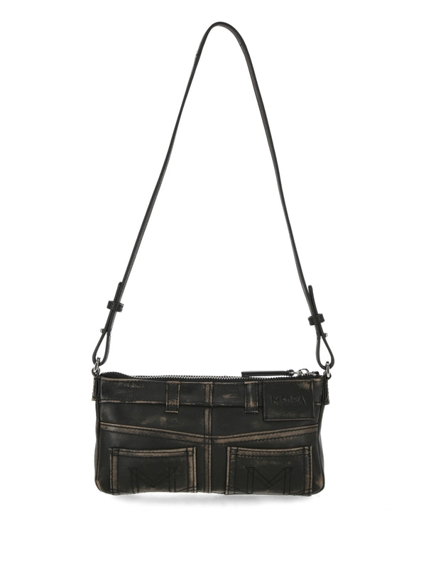 Nina Leather Shoulder Bag