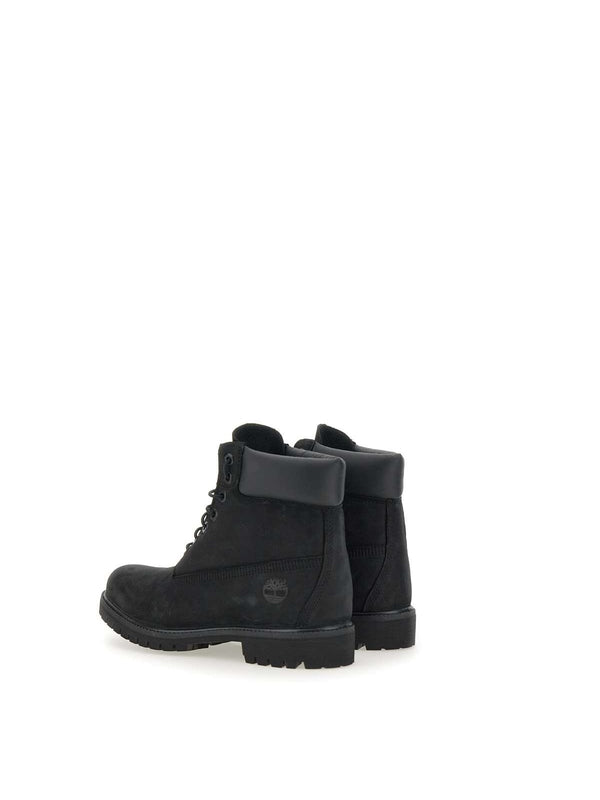 Timberland Black Lace-Up Boots