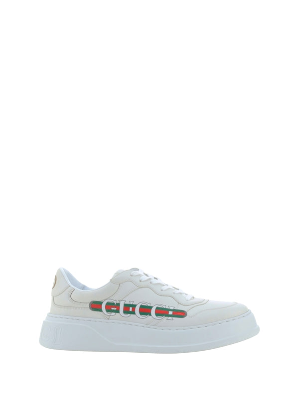 GUCCI - Web Logo Printing Sneakers - Jente