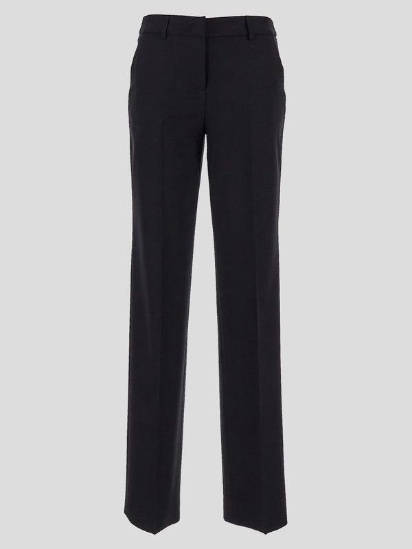 Black Wool Pants