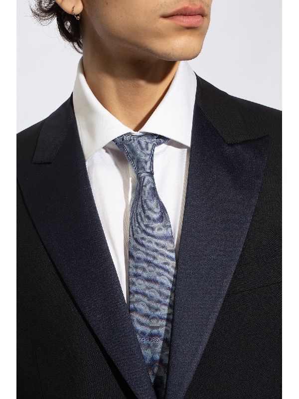 Gancini
  Jacquard Silk Tie