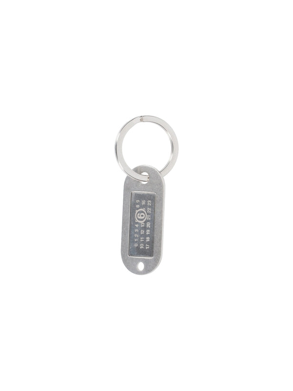 Number Logo Metal Keyring