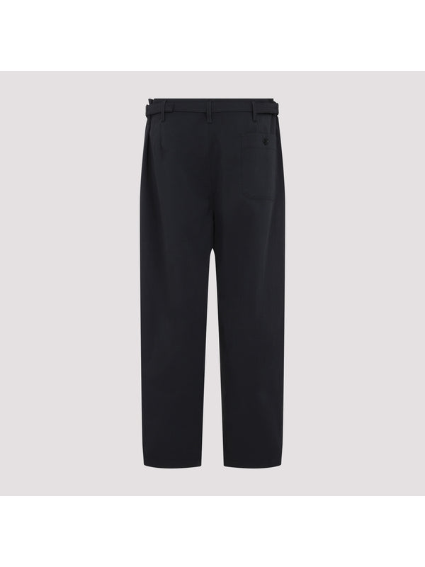 Carrot Belt Cotton Nylon Pants