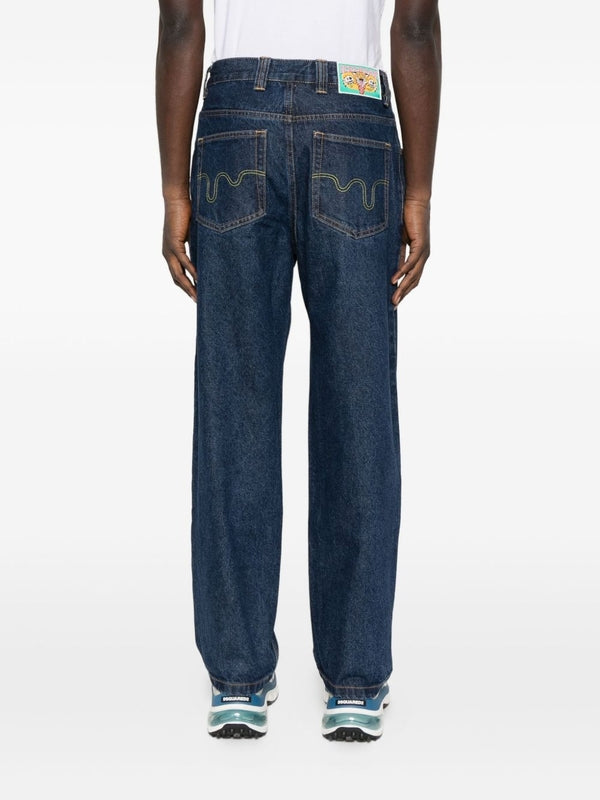 Ice Cream Blue Denim Pants