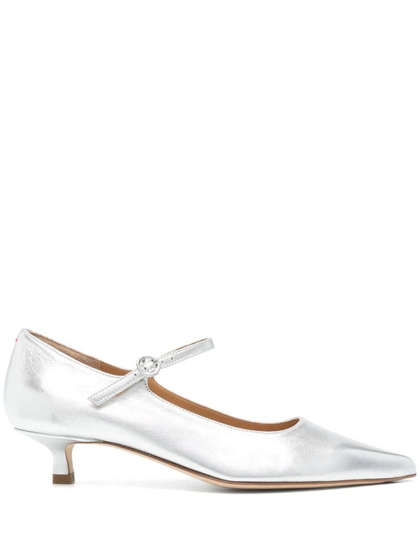 Ad Silver Pumps Heels
