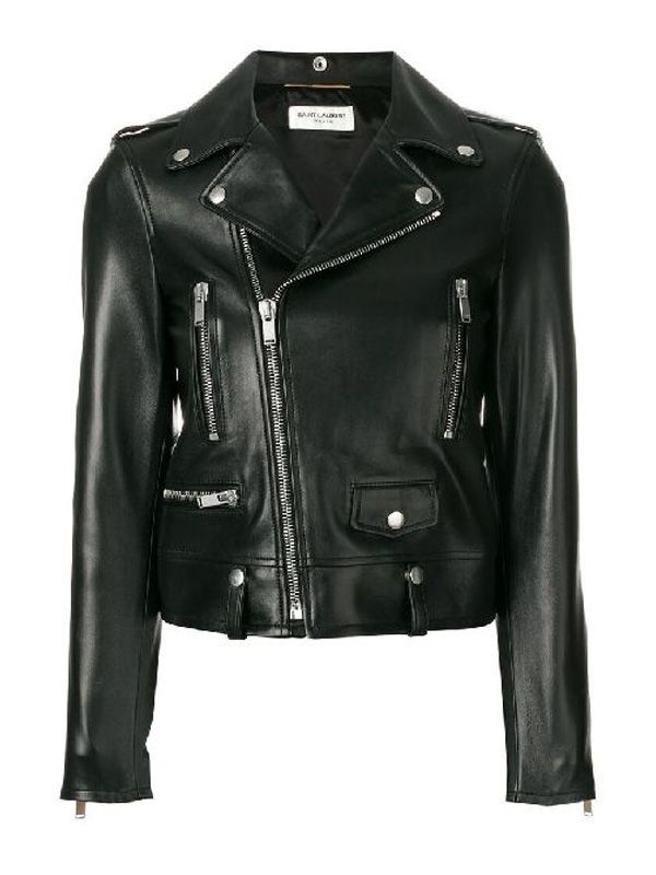 Classic Motorcycle Leather Jacket