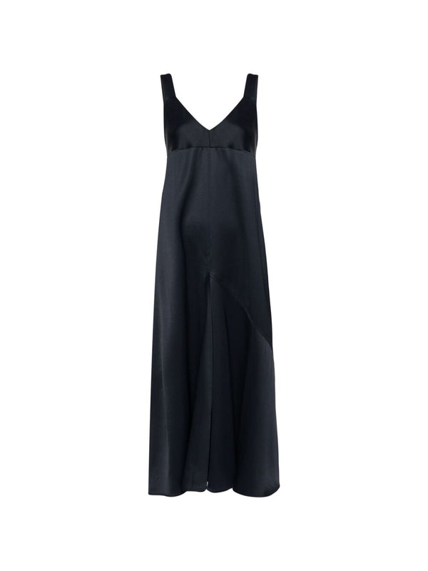 Wylie Sleeveless Satin Dress