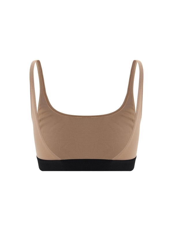 Waist Logo Banding Bra