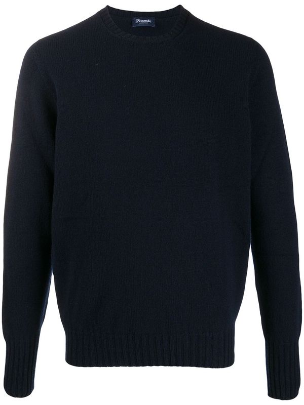 Drumohr Navy Knitted