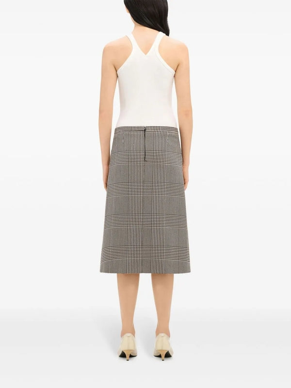 Courrèges - Logo Embroidery Rib Tank Top - Jente