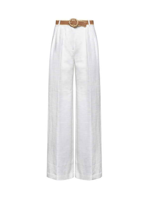 Acacia Flared Cotton Pants