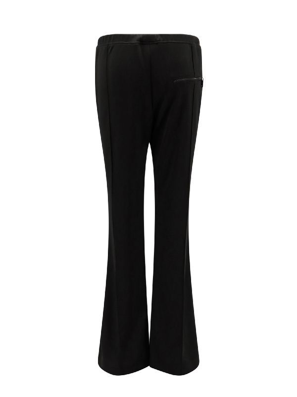 Zipper Pocket Flare Pants