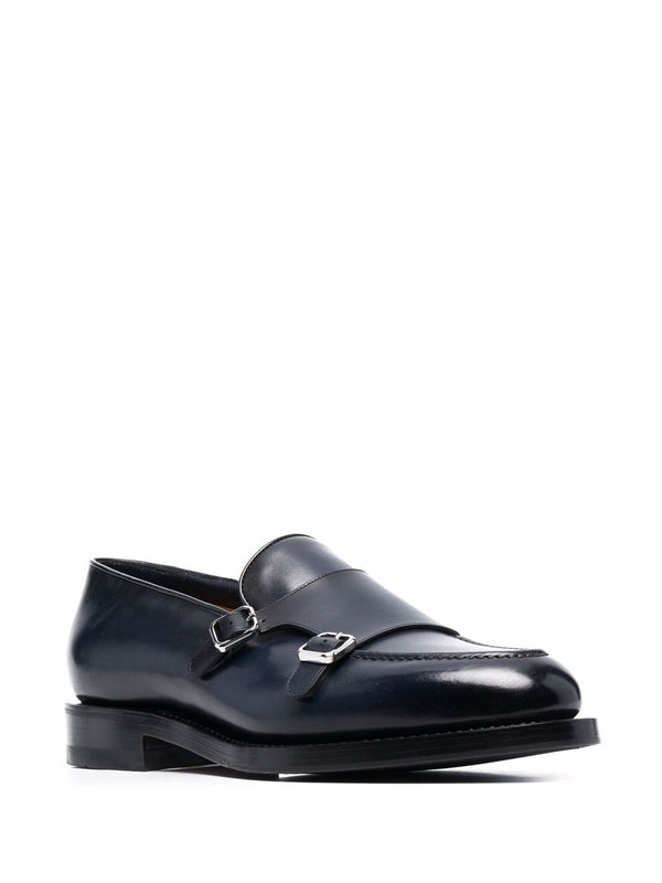 Monkstrap Leather Loafers