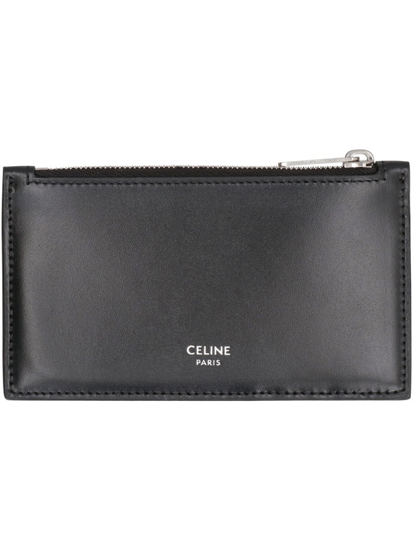 Triomphe Canvas Leather Card Wallet