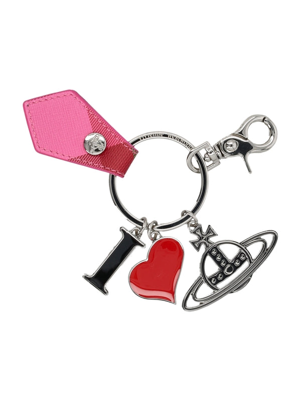 Vivienne Westwood Silver Keyring